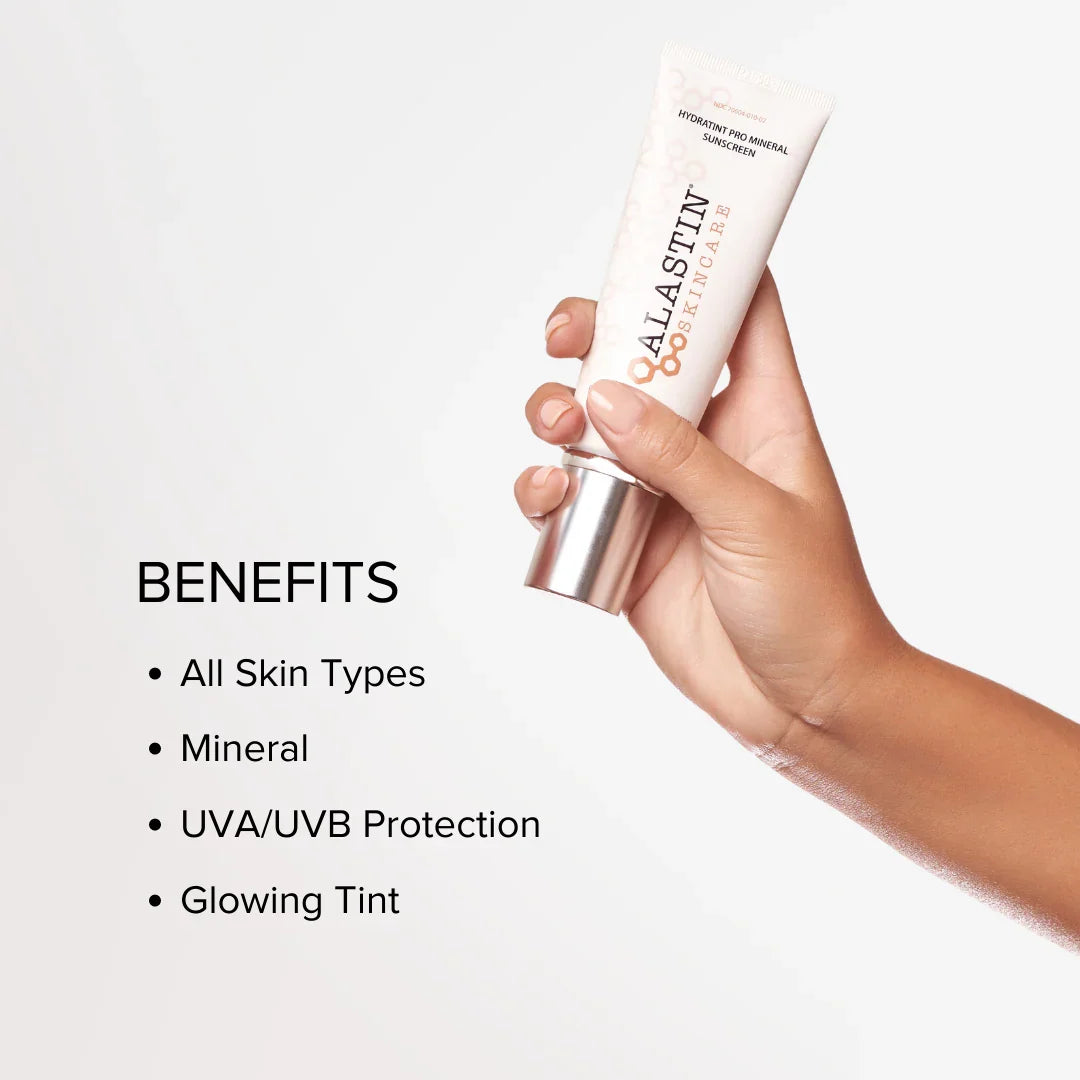 ALASTIN HydraTint Pro Mineral Sunscreen SPF 36 – Tinted Moisturizing Sunblock (3.2 oz)