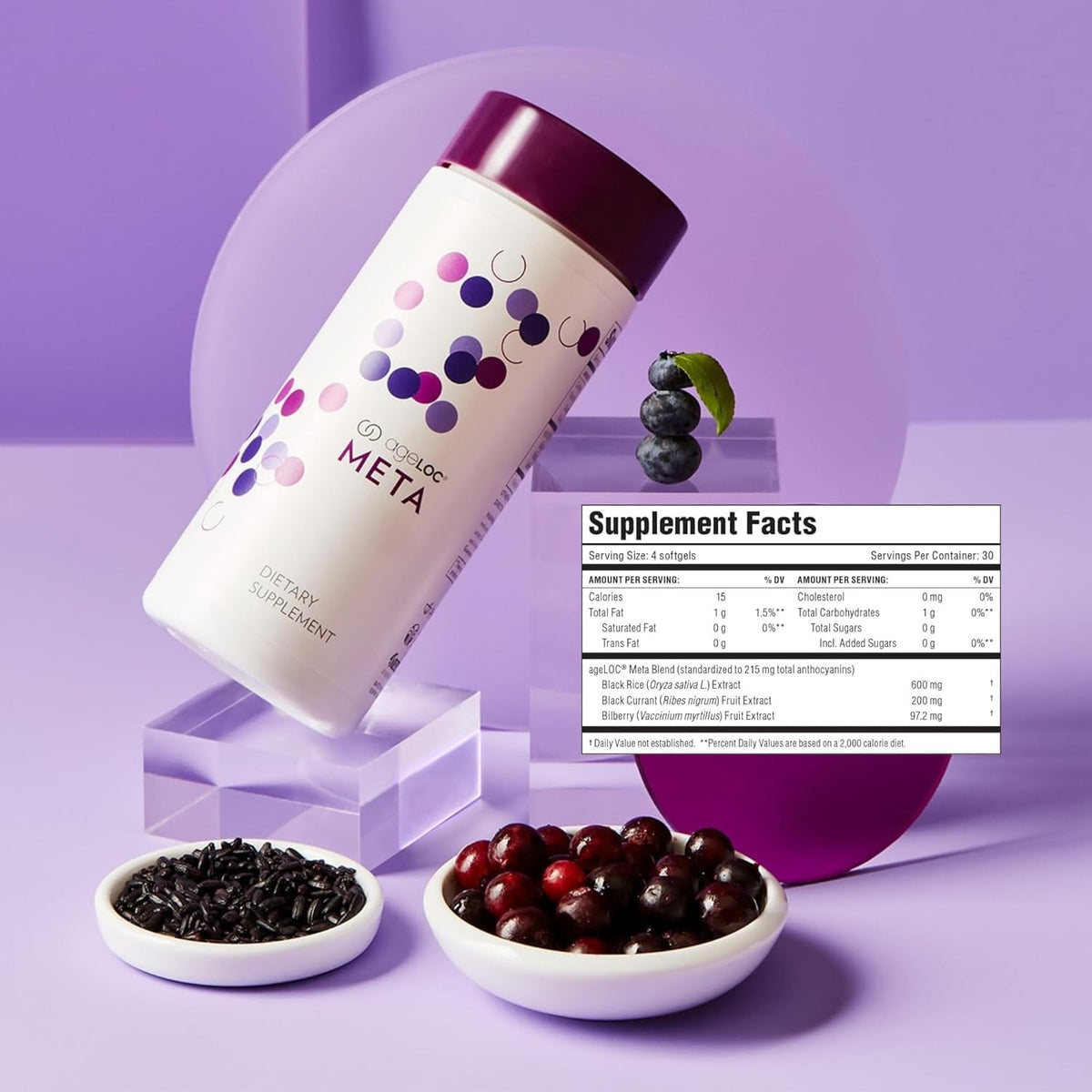 Nu skin AgeLOC Meta for healthy Metabolism  Dietary Supplement – 120 Softgels
