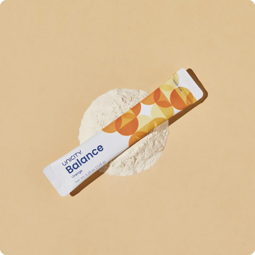 UNICITY Balance Natural Orange Flavor, 30 Stick Packs | Bright Daily Nutrition