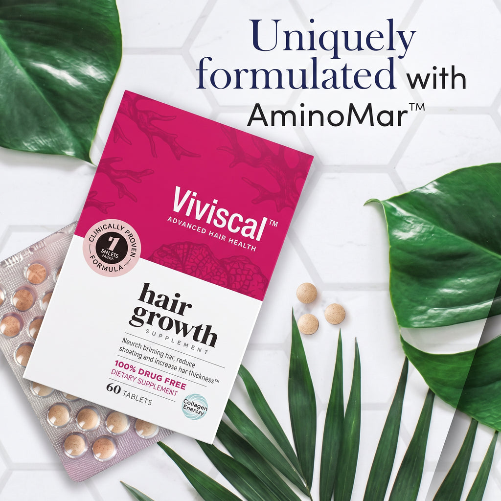 Viviscal Hair Growth Supplements for Women – 60 Tablets, 1-Month Supply