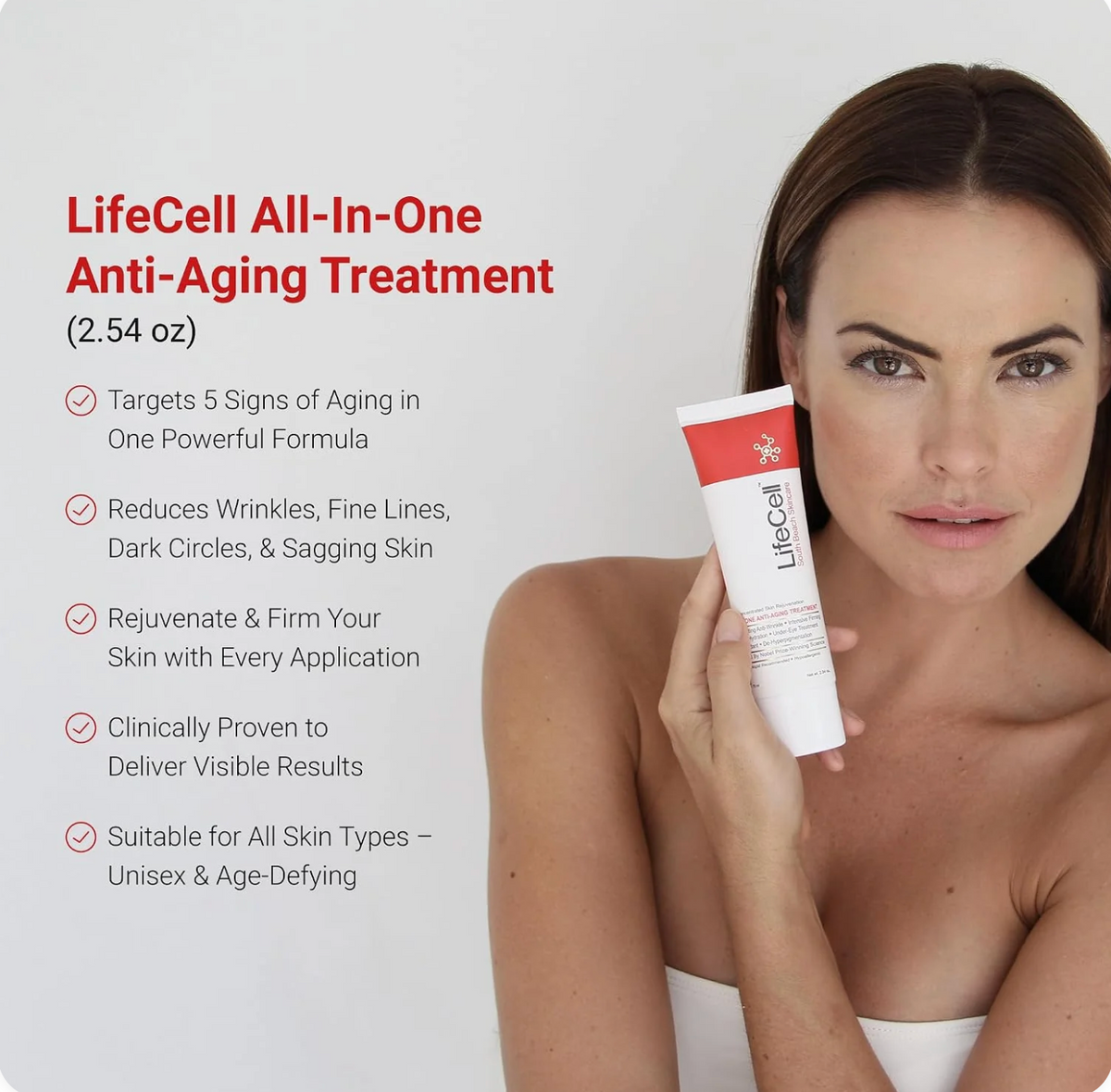 Lifecell All-in-One Anti-Aging Cream 2.54 oz