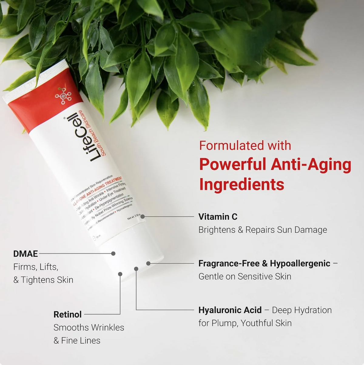 Lifecell All-in-One Anti-Aging Cream 2.54 oz