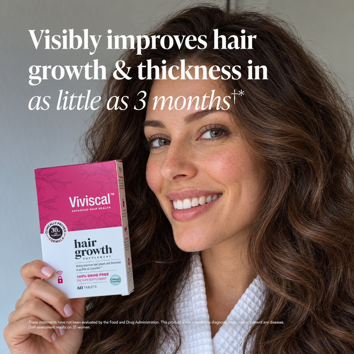 Viviscal Hair Growth Supplements for Women, 60 Tablets
